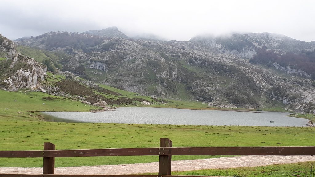 El lago Ercina. Covadonga