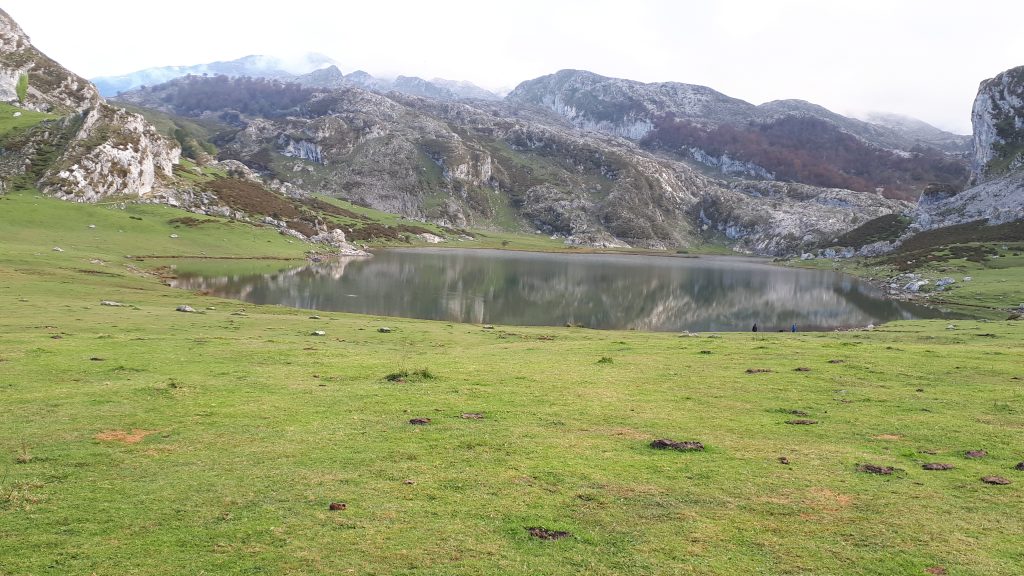 El lago Ercina. Covadonga
