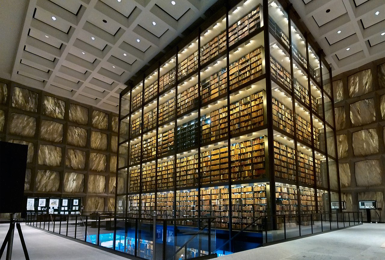 Beinecke_Rare_Book_&_Manuscript_Library_Interior